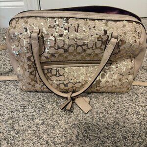 ✨ Coach Anniversary Edition Champagne Bag ✨Made in 2013